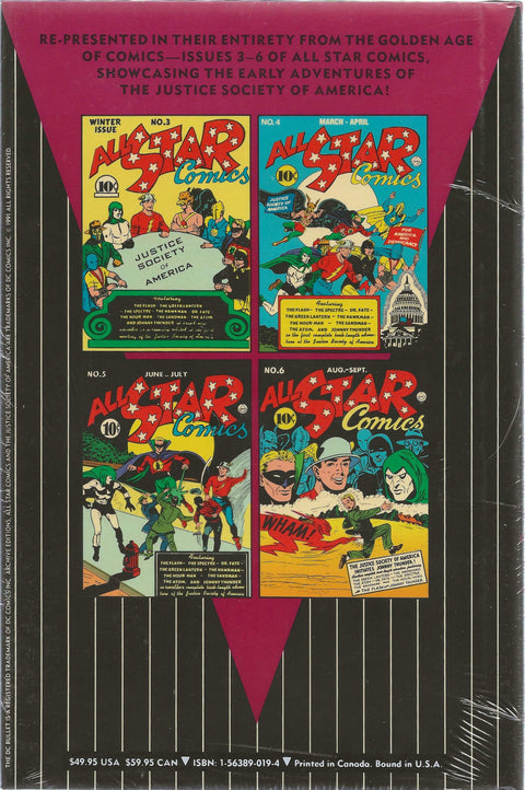 DC Archive Editions All Star Comics Vol.1 (Hard Cover - Factory Sealed)