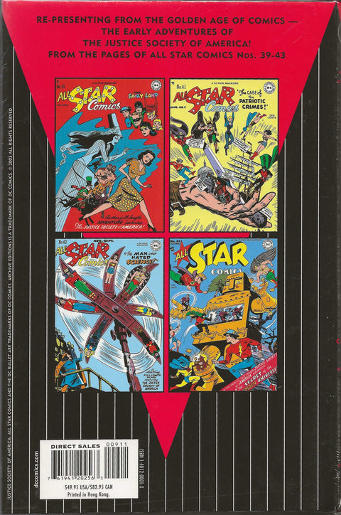 DC Archive Editions All Star Comics Vol.9 (Hard Cover - Factory Sealed)