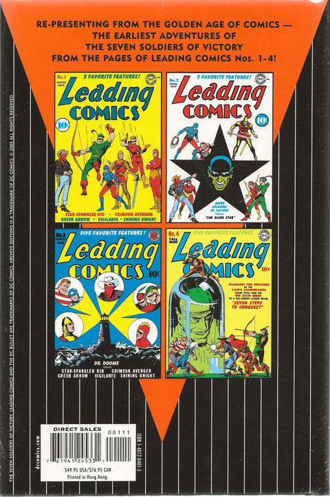 DC Archive Editions The Seven Soldiers of Victory Vol.1 (Hard Cover - Factory Sealed)