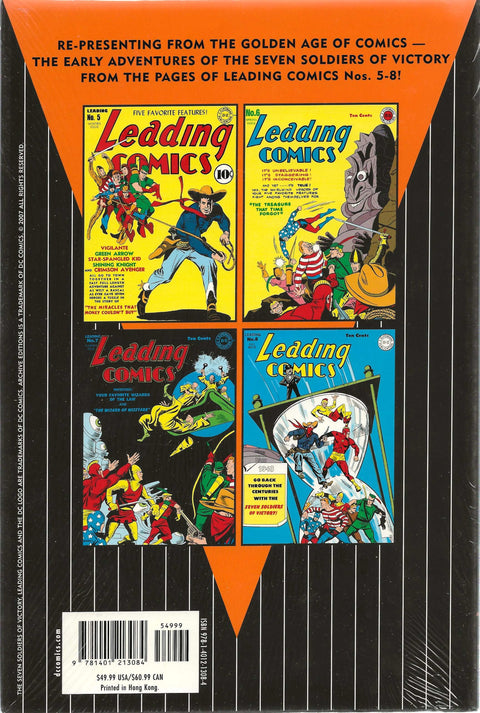 DC Archive Editions The Seven Soldiers of Victory Vol.2 (Hard Cover - Factory Sealed)