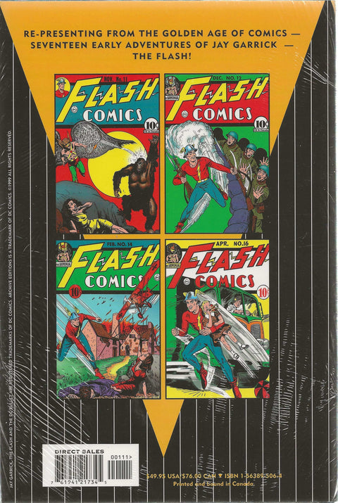 DC Archive Editions the Golden Age Flash Vol.1 (Hard Cover - Factory Sealed)