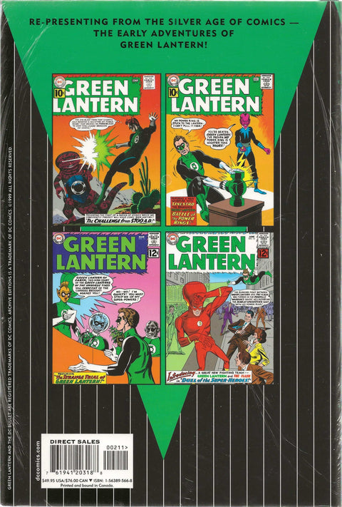 DC Archive Editions Green Lantern Vol.2 (Hard Cover - Factory Sealed)
