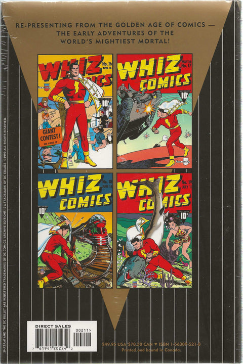 DC Archive Editions Shazam! Vol.2 (Hard Cover - Factory Sealed)
