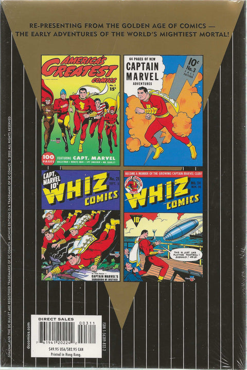 DC Archive Editions Shazam! Vol.3 (Hard Cover - Factory Sealed)