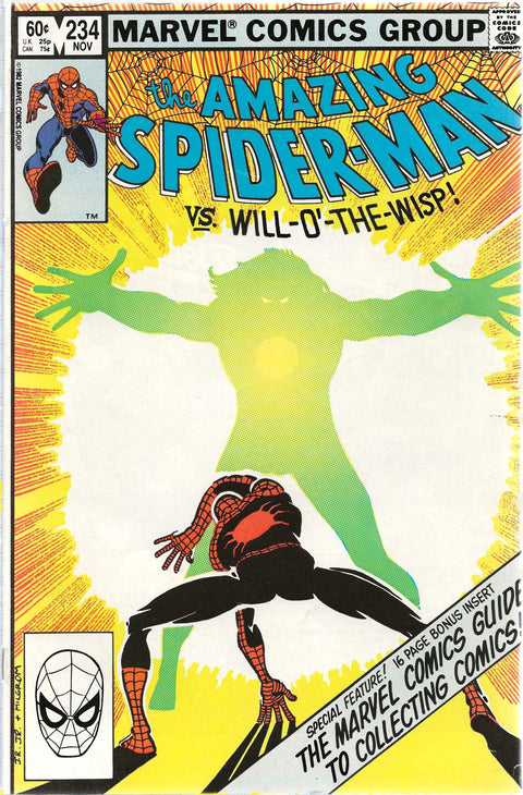 comic book cover of amazing spider-man 234