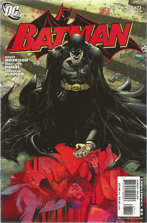 comic book cover of batman vol_1 673