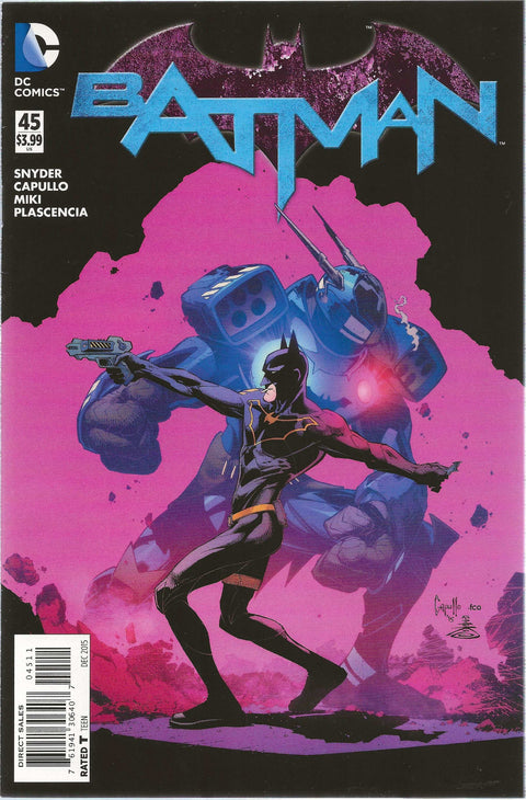 comic book cover of batman vol.2 #45