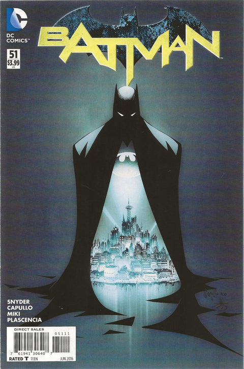 comic book cover of batman vol.2 51