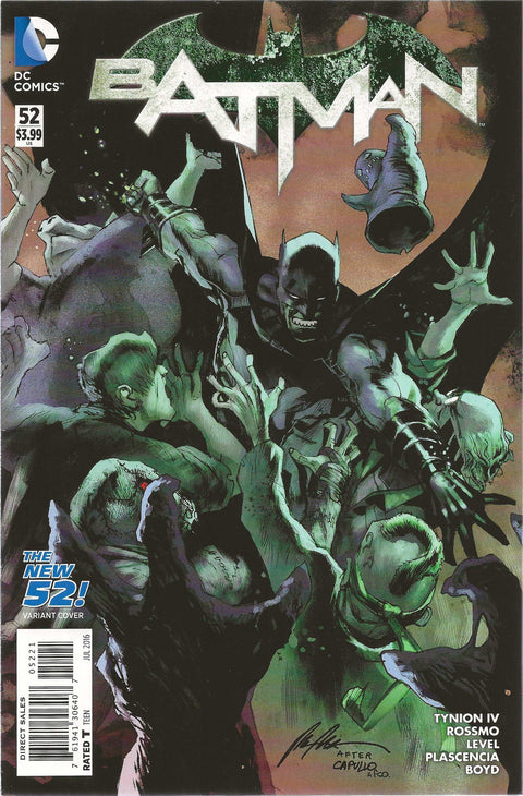 comic book cover of Batman vol.2 #52