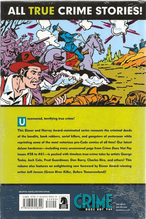 back cover of crime does not pay volume 10