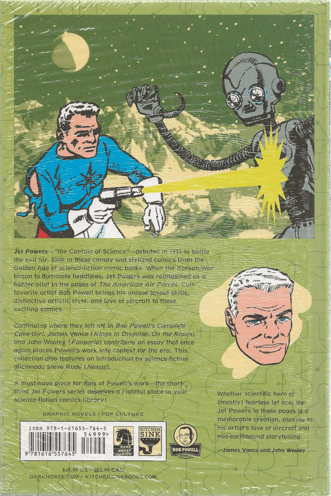 back cover of jet powers hardcover