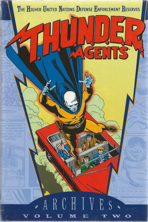 front cover of thunder agents archives volume 2