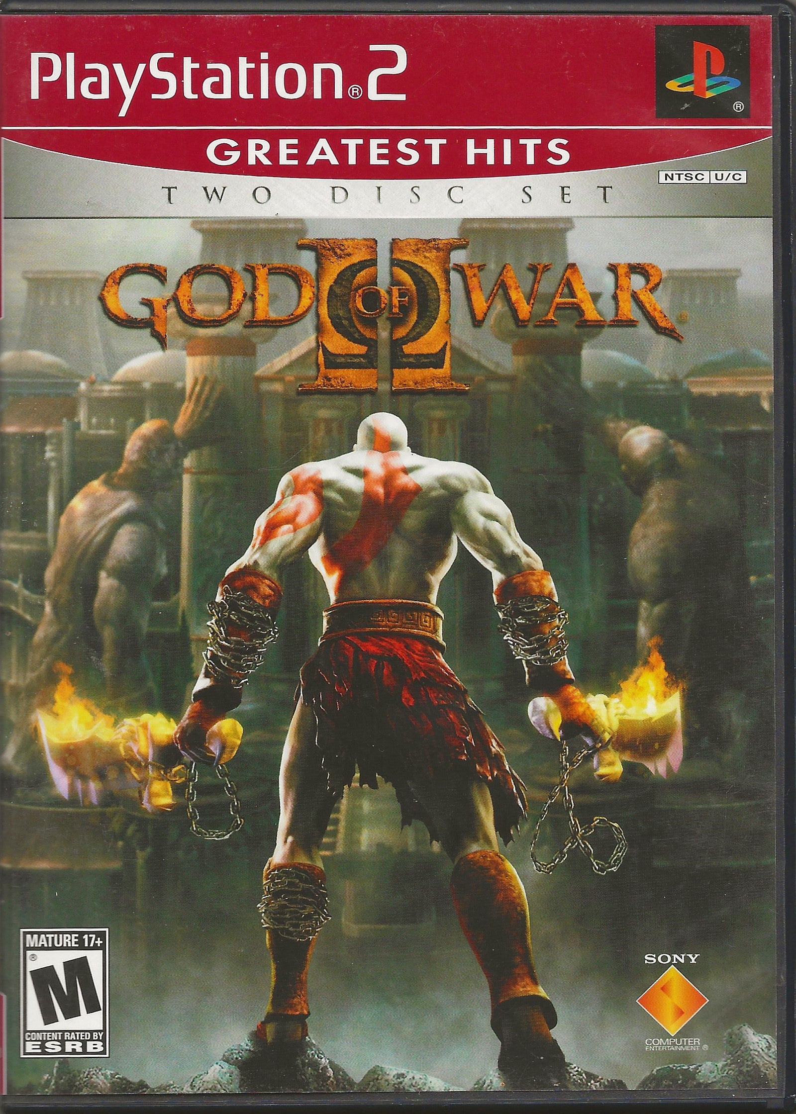 God of war ps2 2024 cd