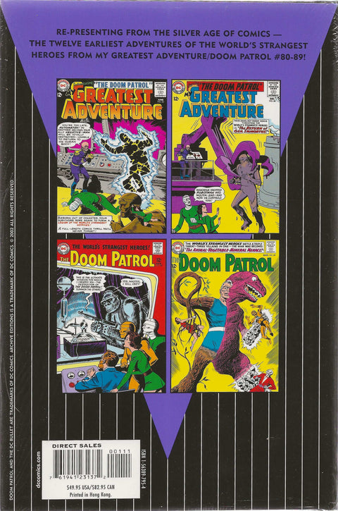 DC Archive Editions Doom Patrol Vol.1 (Hard Cover - Factory Sealed)
