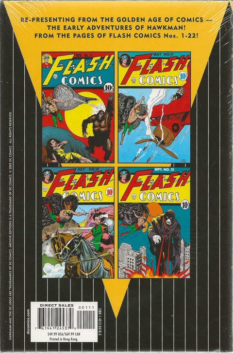 DC Archive Editions Golden Age Hawkman Vol.1 (Hard Cover - Factory Sealed)