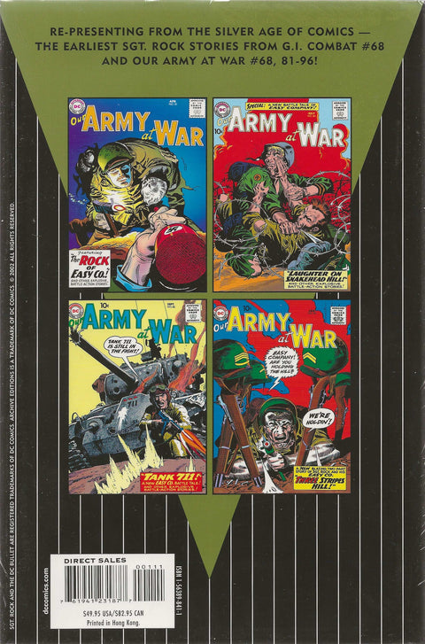 DC Archive Editions SGT. Rock Vol.1 (Hard Cover - Factory Sealed)