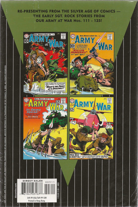 DC Archive Editions SGT. Rock Vol.3 (Hard Cover - Factory Sealed)