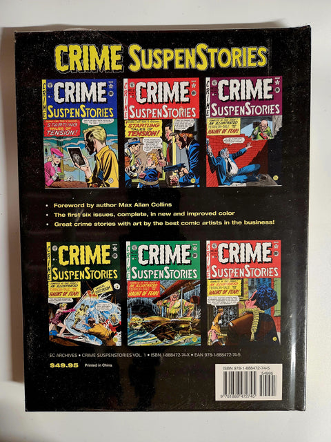 The EC Archives Crime SuspenStories Vol.1 (Hardcover - Factory Sealed)