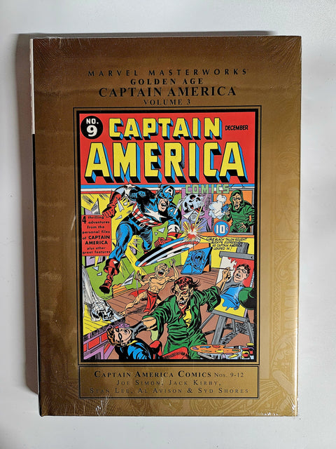 Marvel Masterworks Golden Age Captain America Vol.3 (Hardcover - Sealed)