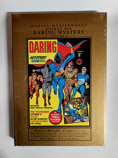 Marvel Masterworks Golden Age Daring Mystery Vol.2 (Hardcover - Sealed)