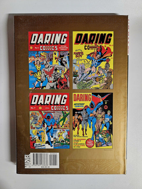 Marvel Masterworks Golden Age Daring Mystery Vol.2 (Hardcover - Sealed)