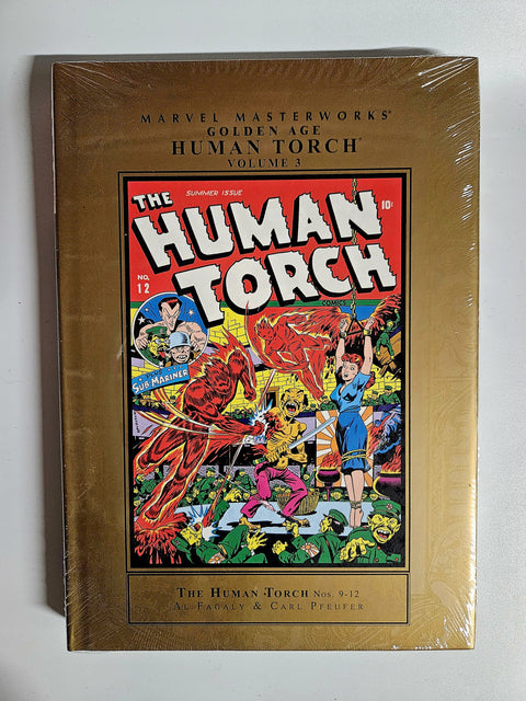 Marvel Masterworks Golden Age Human Torch Vol.3 (Hardcover - Sealed)