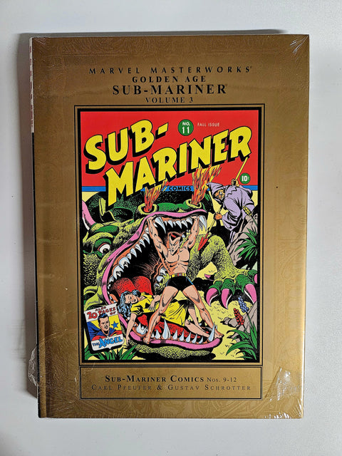 Marvel Masterworks Golden Age Sub-Mariner Vol.3 (Hardcover - Sealed)