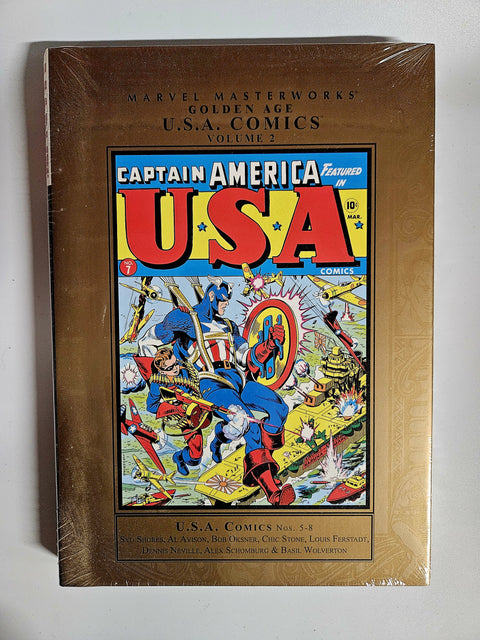 Marvel Masterworks Golden Age U.S.A. Comics Vol.2 (Hardcover - Sealed)