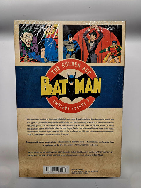 The Golden Age Batman Omnibus Vol.3 (Hardcover - Sealed)