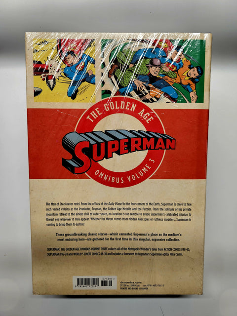 The Golden Age Superman Omnibus Vol.3 (Hardcover - Sealed)