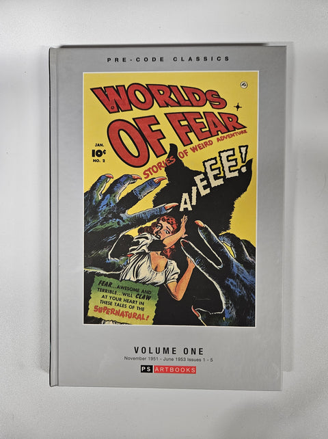 Pre-Code Classics Worlds of Fear Vol.1 (Hardcover)