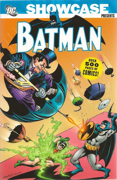 Comic book cover featuring Batman and Robin with dynamic action poses on a colorful background.