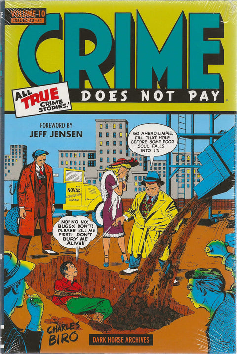 front cover of crime does not pay volume 10