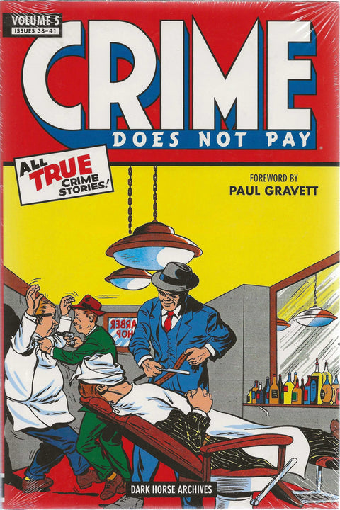 front cover of dark horse archives of crime does not pay volume 5