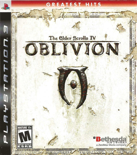 Elder Scrolls IV Oblivion (PS3)