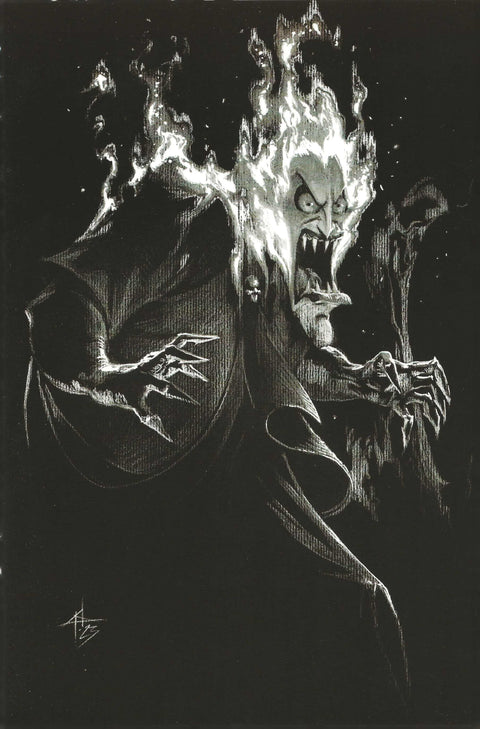 Disney Villains Hades #1 (B&W)