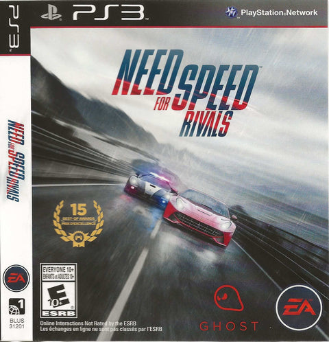 Need For Speed Rivals (PS3)