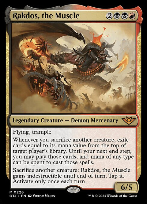 Rakdos, the Muscle (OTJ)