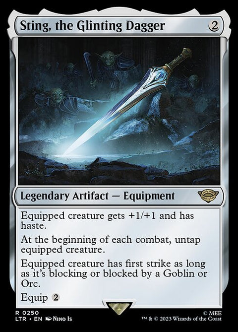 Sting, the Glinting Dagger (Foil)