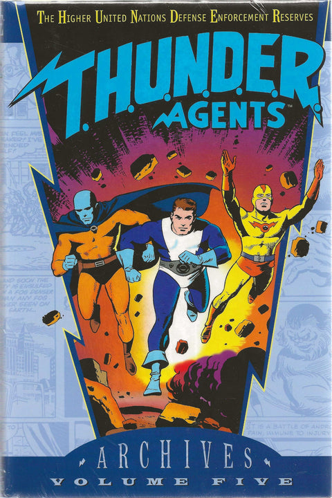 front cover of thunder agents archive volume 5