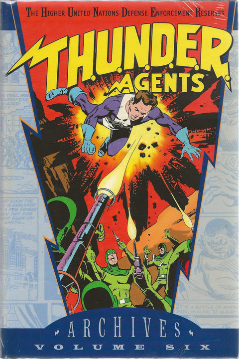 front cover of thunder agents archive volume 6