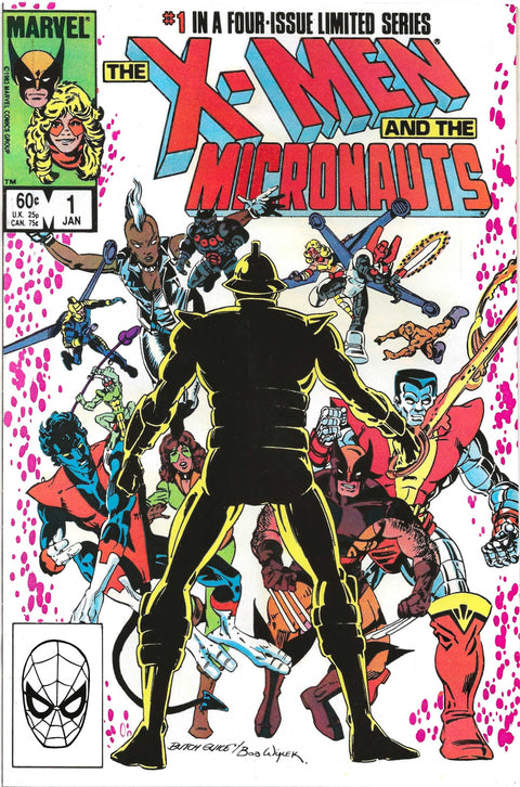 X-Men and the Micronauts #1-4 (Complete)