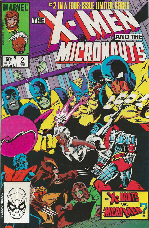 X-Men and the Micronauts #1-4 (Complete)