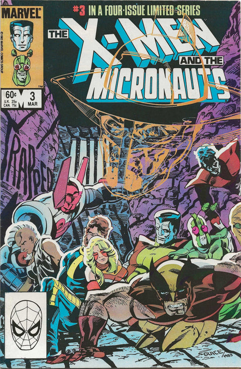 X-Men and the Micronauts #1-4 (Complete)