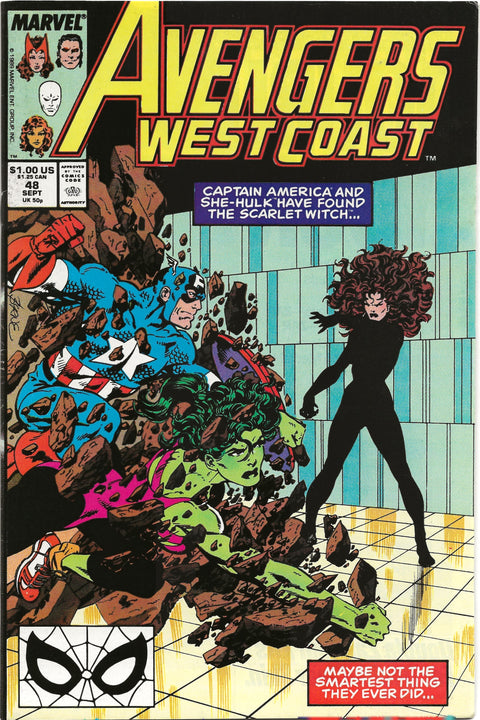 Avengers West Coast Vol 2 #48 (VF-)