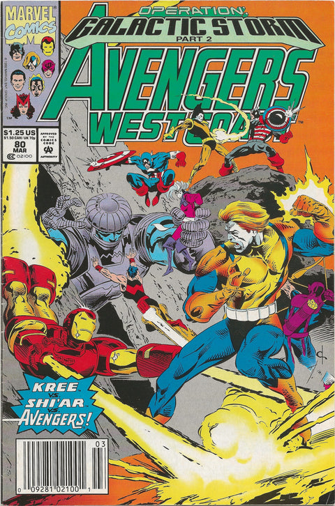 Avengers West Coast Vol 2 #80