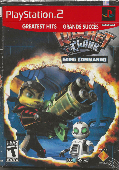 Ratchet and Clank Going Commando PS2